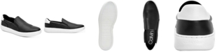 Calvin Klein Men's Fortun Tumbled Smooth Slip-on Sneakers